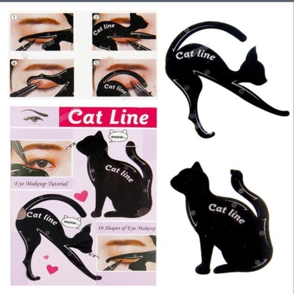 😺Hot item!😺 Cat eye makeup stencils - Picture 2 of 5